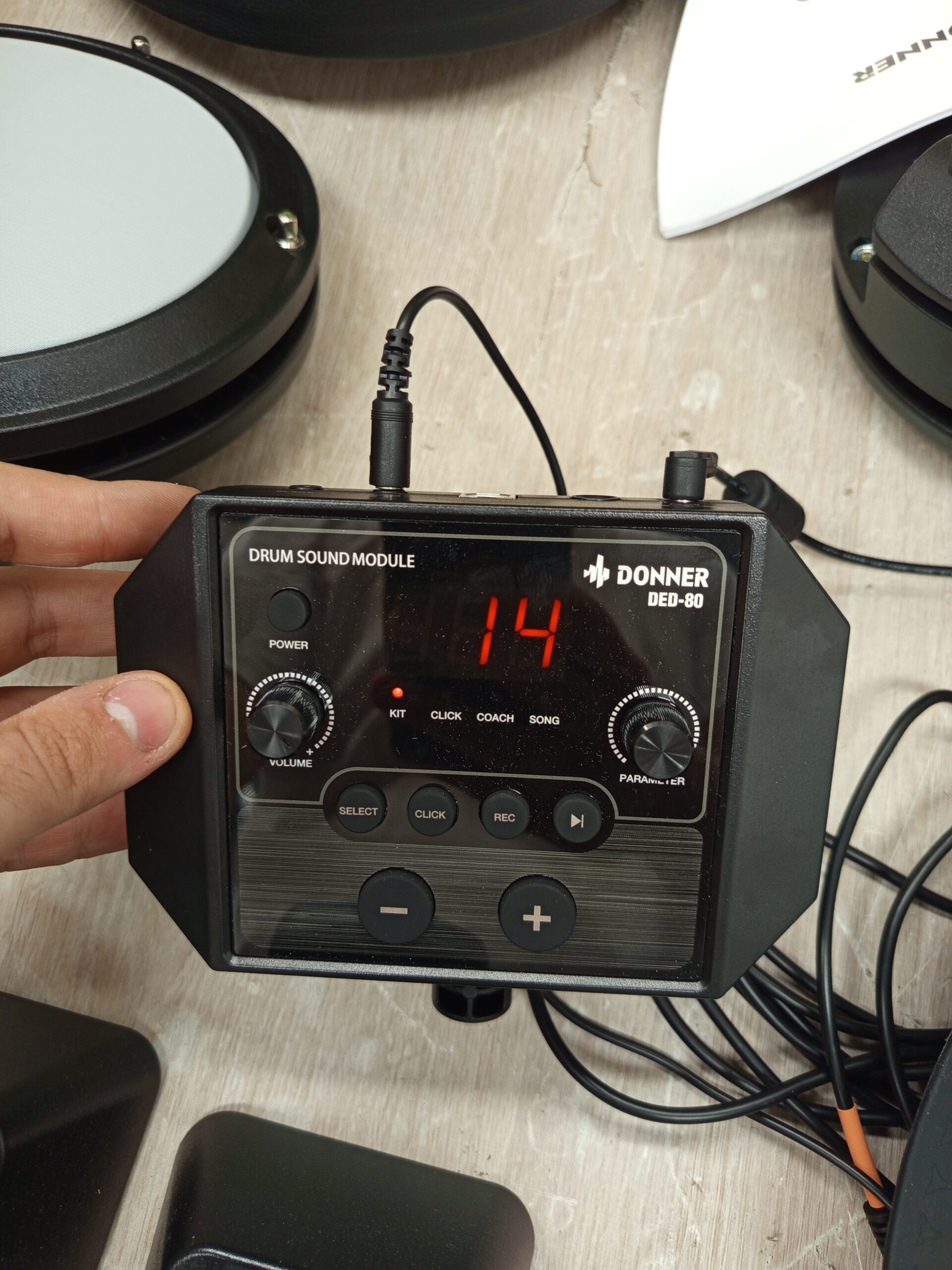 Donner DED-80 Batería Electrónica Musical. - Imagen 4