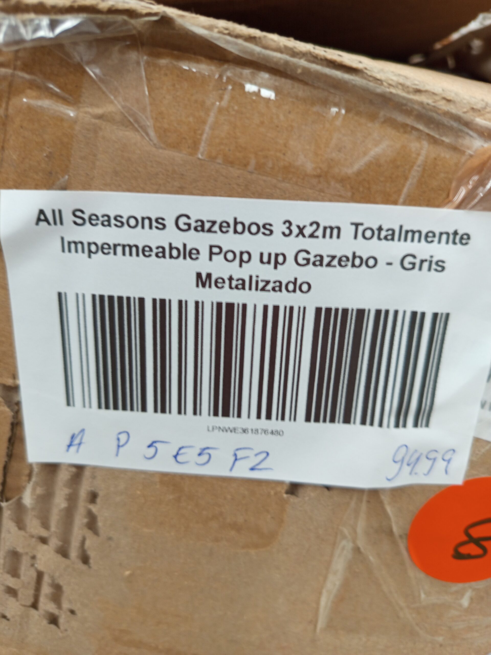 All Seasons Gazebos 3x2m Totalmente Impermeable - Imagen 5