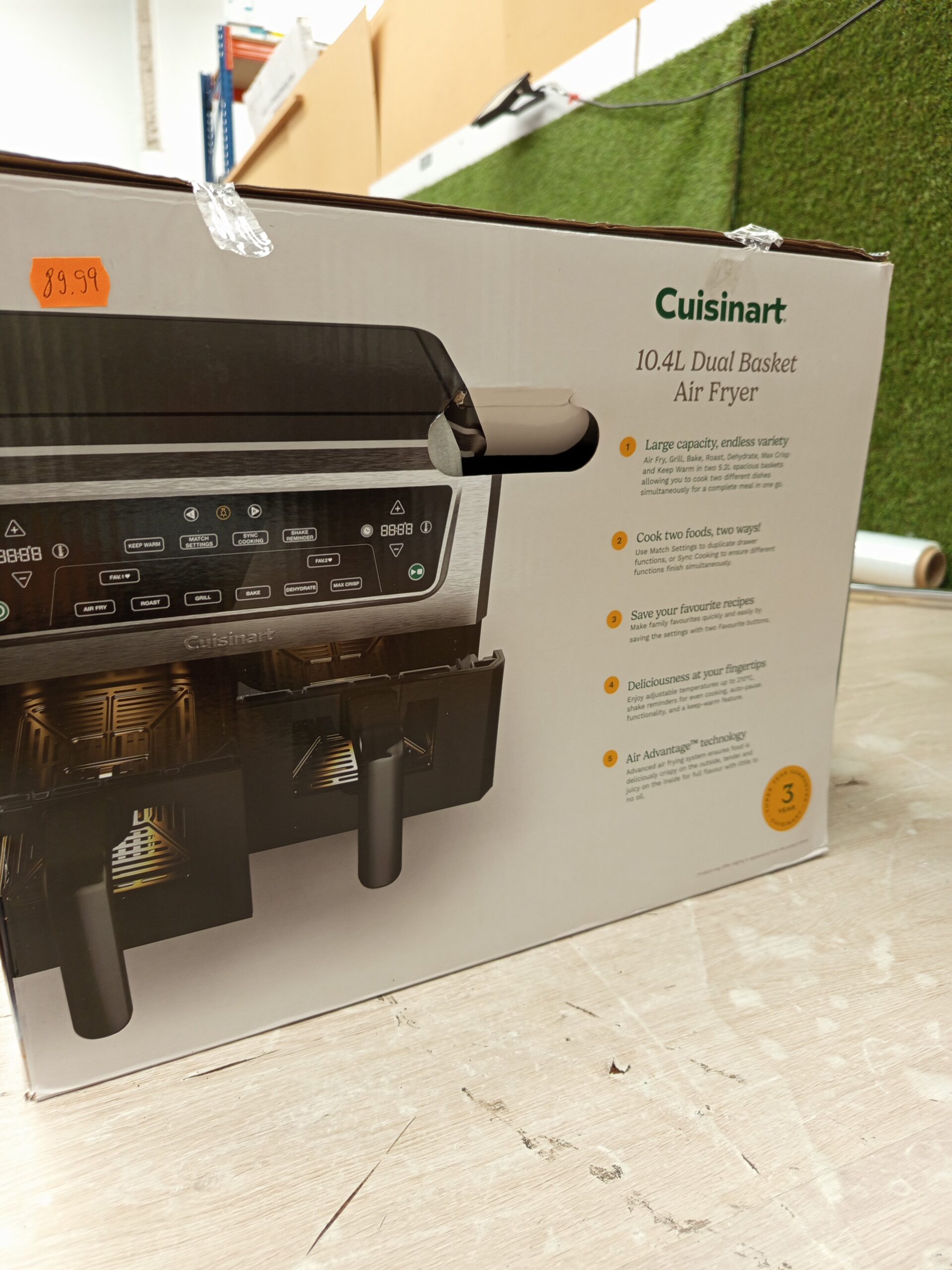 Cuisinart Air Fryer XXL Doble Zona - Imagen 4