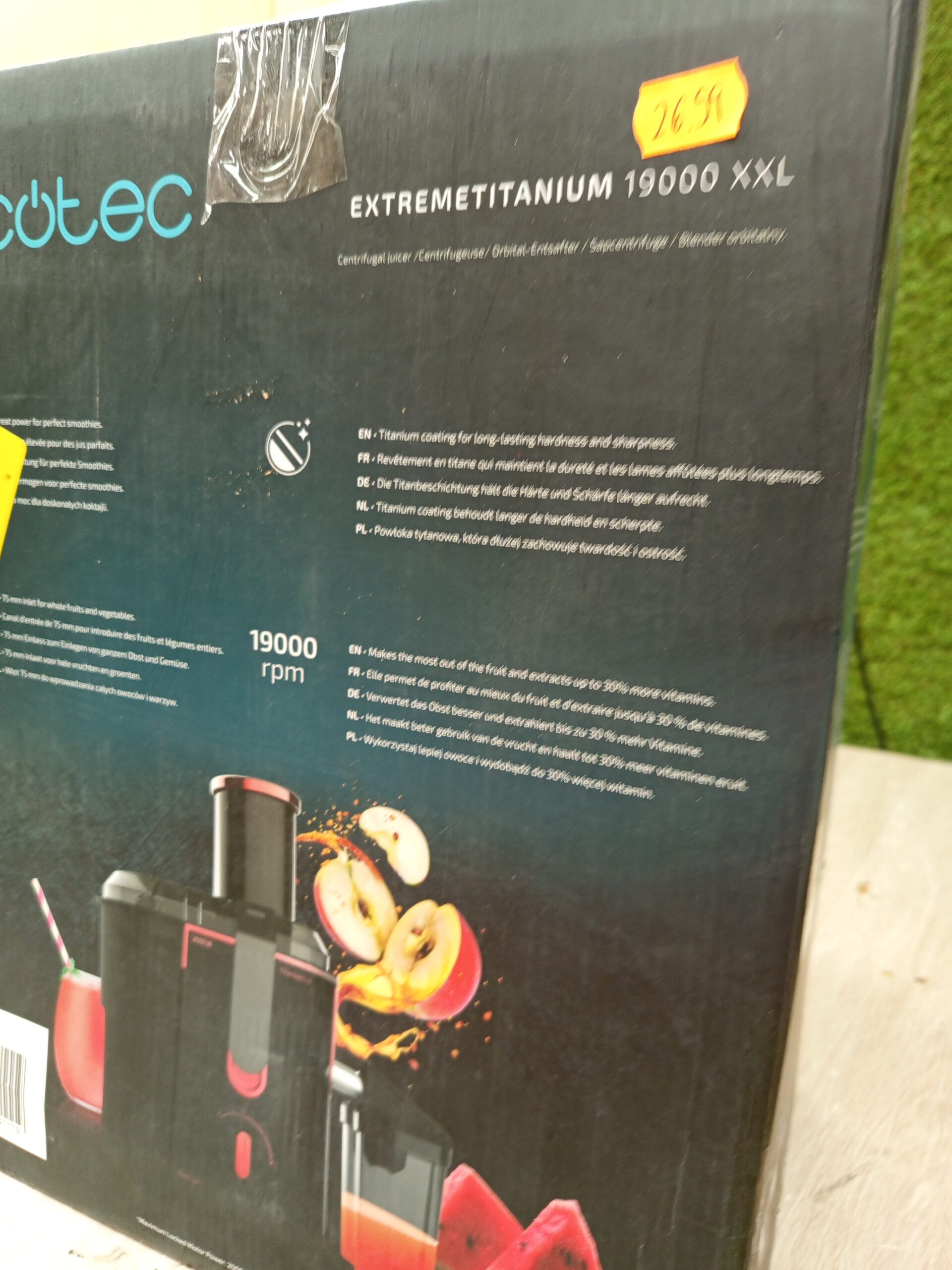 Cecotec Licuadora Orbital Extreme Titanium - Imagen 4
