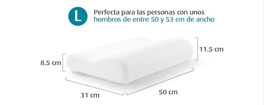 TEMPUR Original Almohada Cervical viscoelástica - Imagen 2