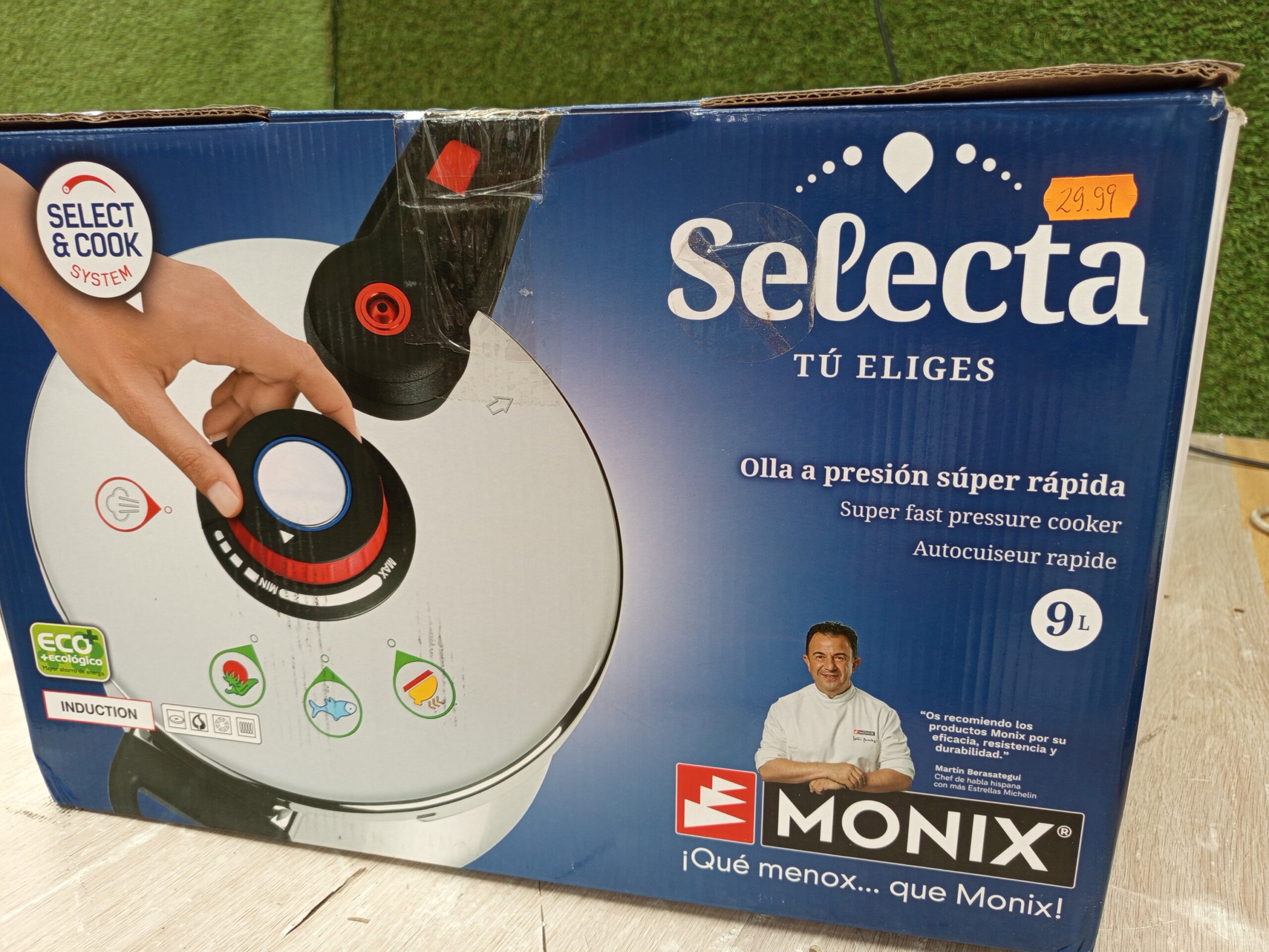 Selecta Olla a Presión Rápida de 9 Litros - Imagen 2