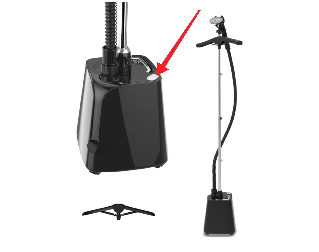 SteamOne Vaporizador Vertical Steamer Negro 1800W