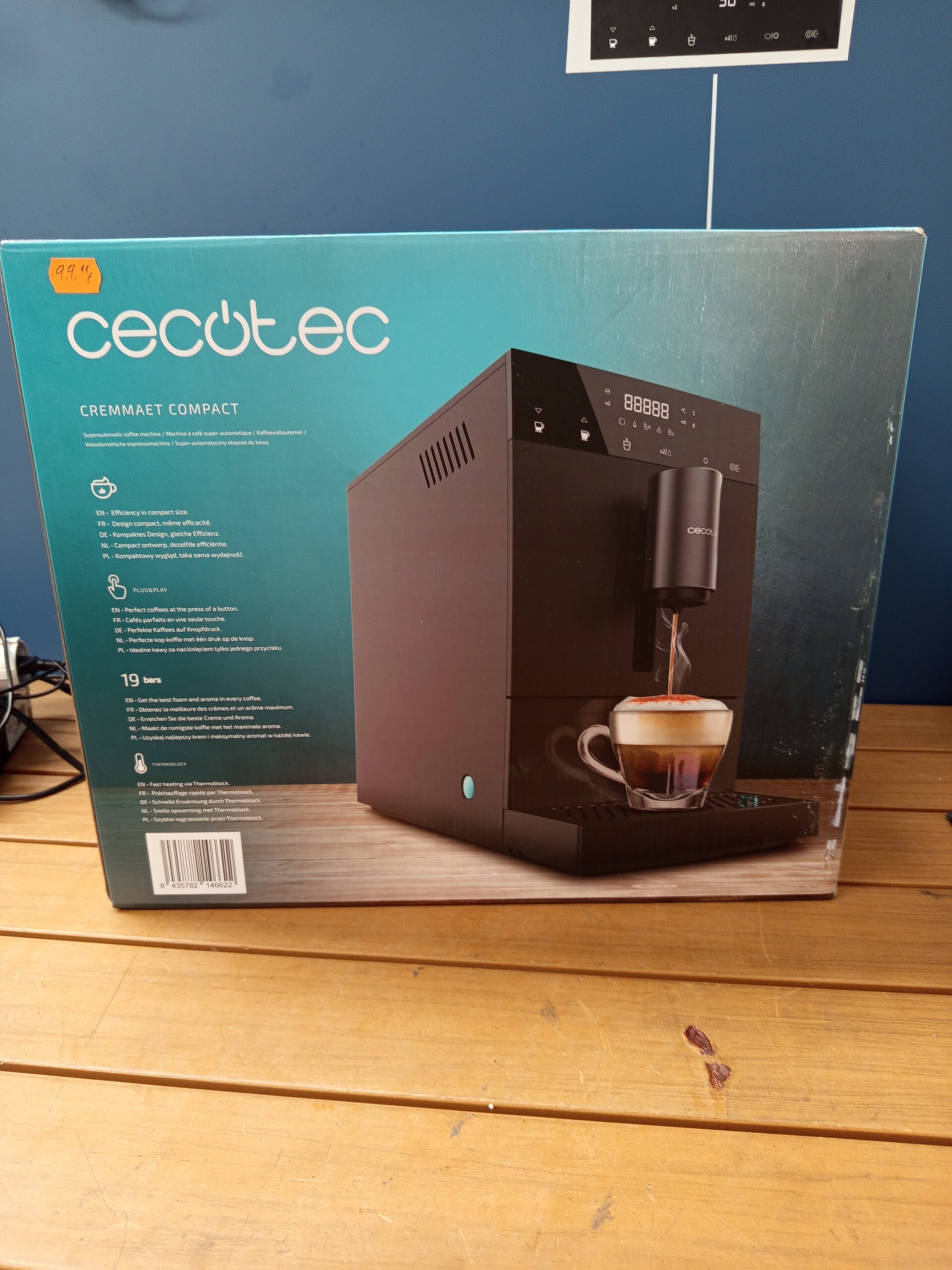 Cecotec Cafetera Superautomática Compacta Cremmaet Compact. - Imagen 7