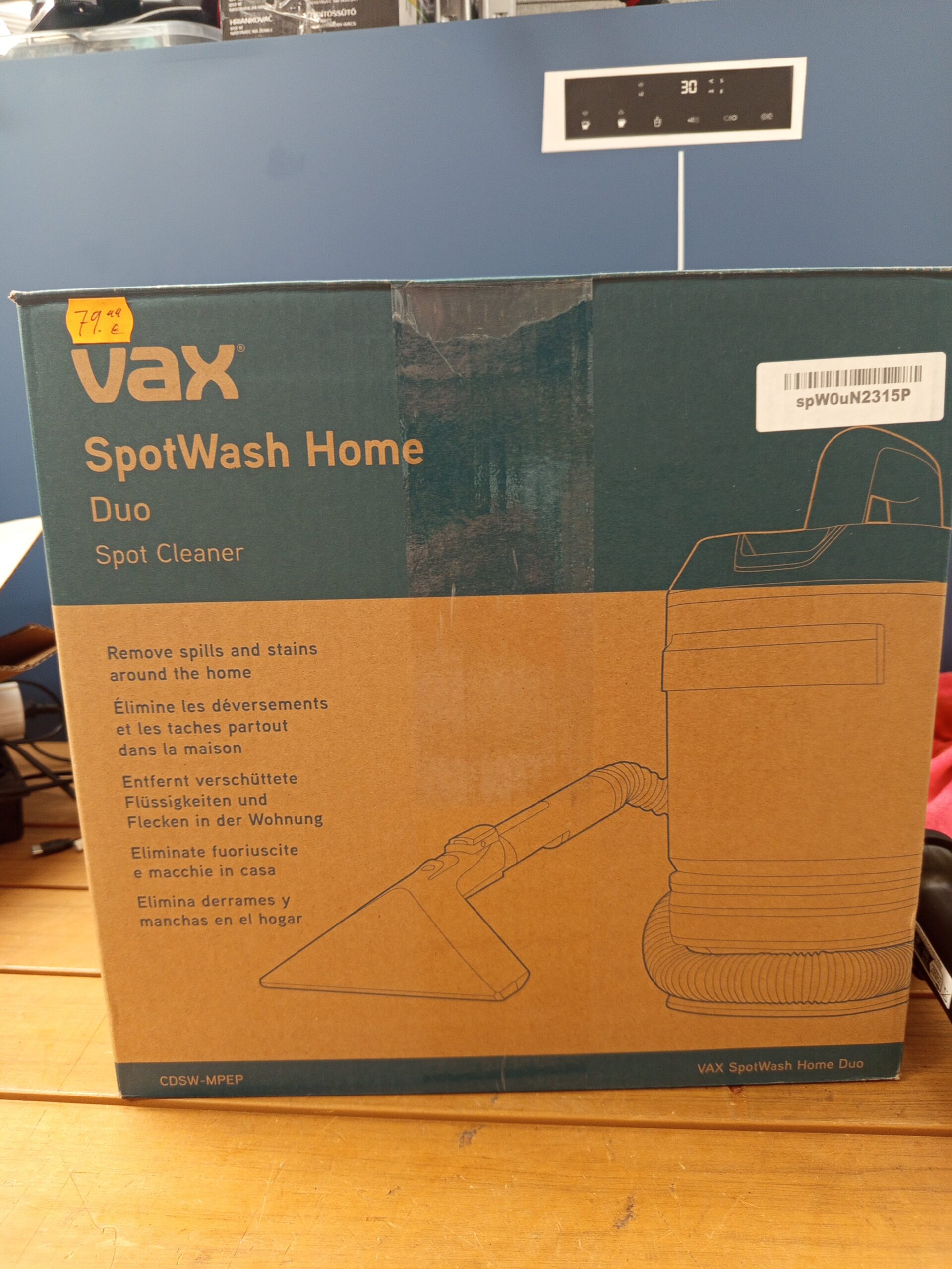 Vax Limpiador de tapicerias quitamanchas SpotWash Home Duo y quitamanchas.. - Imagen 7