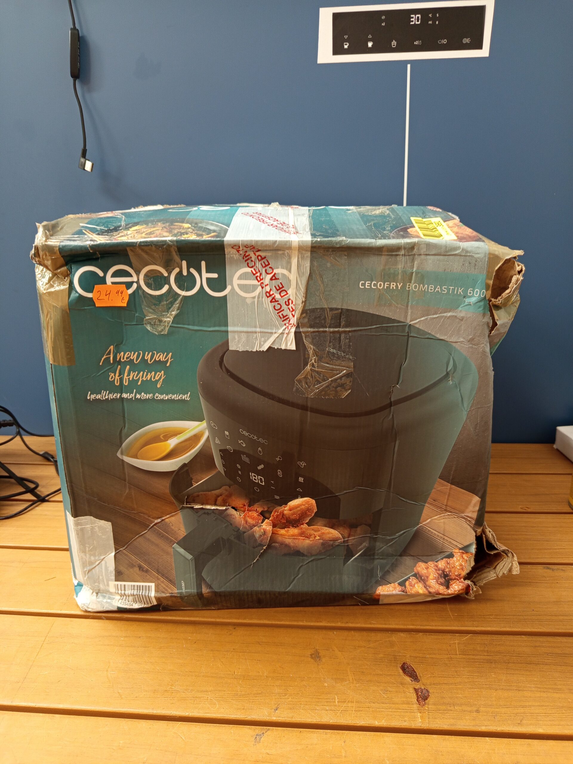 Cecotec de 5'5L Air Fryer Cecofry Fantastik 5500, 1500W. - Imagen 7