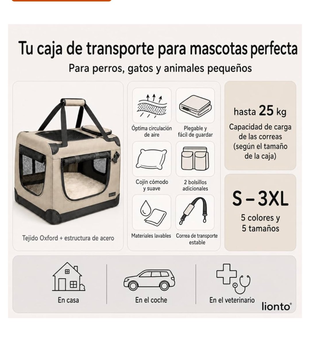 TRANSPORTIN PARA MASCOTAS