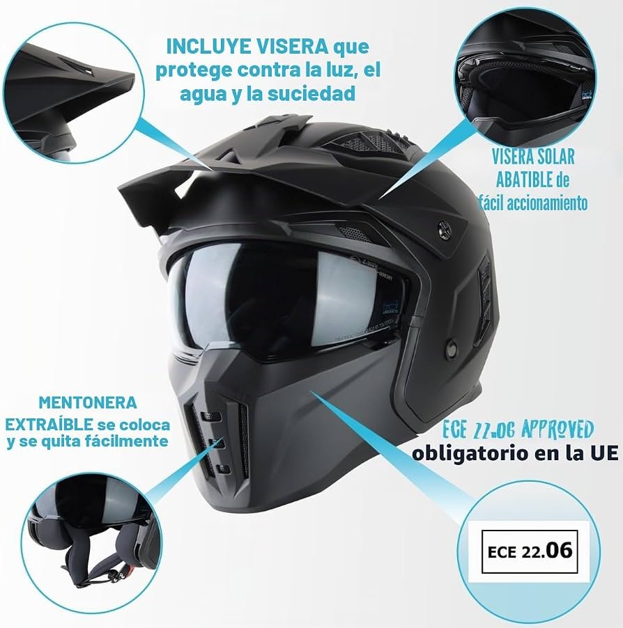 CASCO DE MOTO - Imagen 2