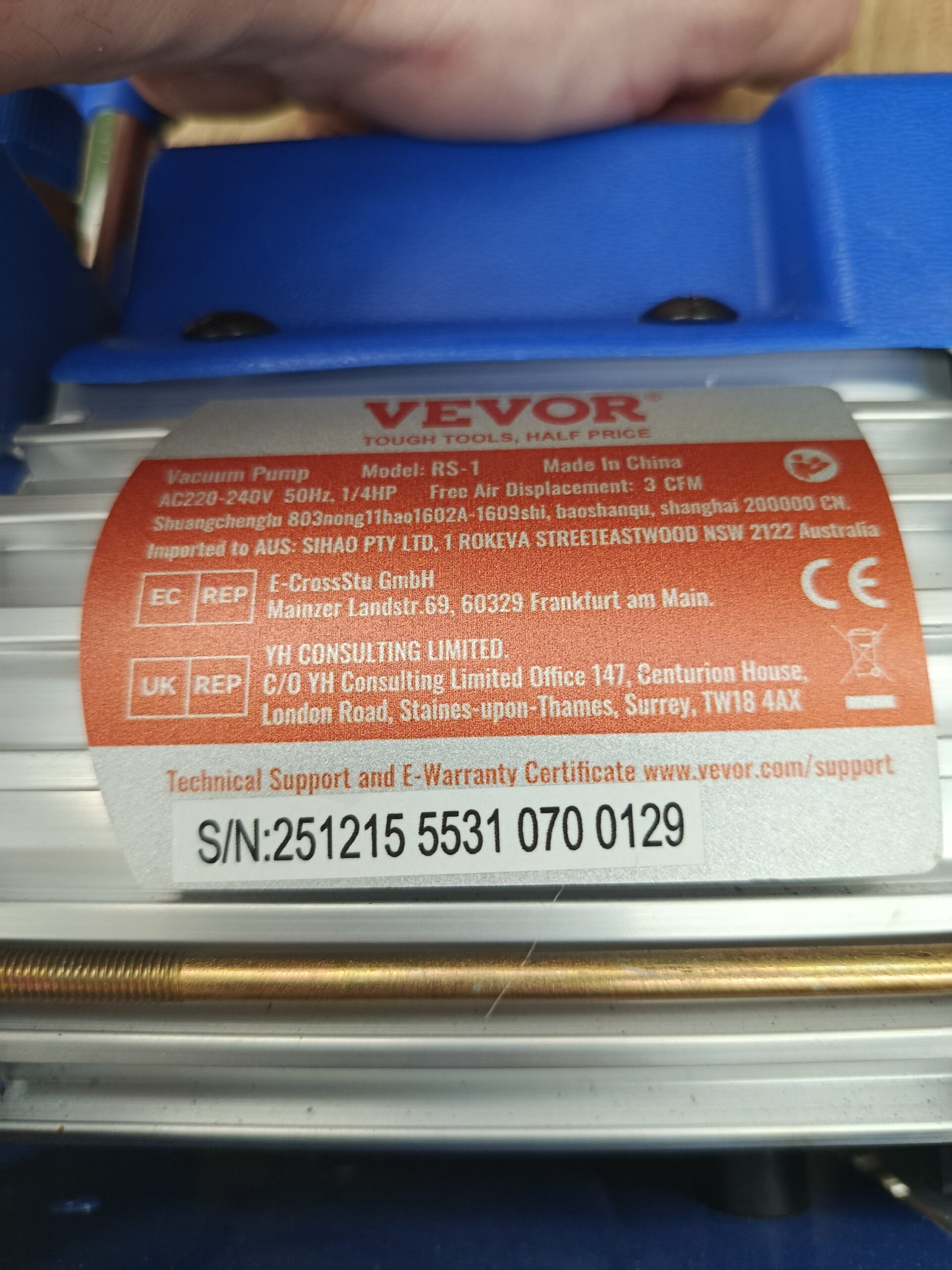 BOMBA DE VACIO AIRE ACONDIONADONA - Imagen 5
