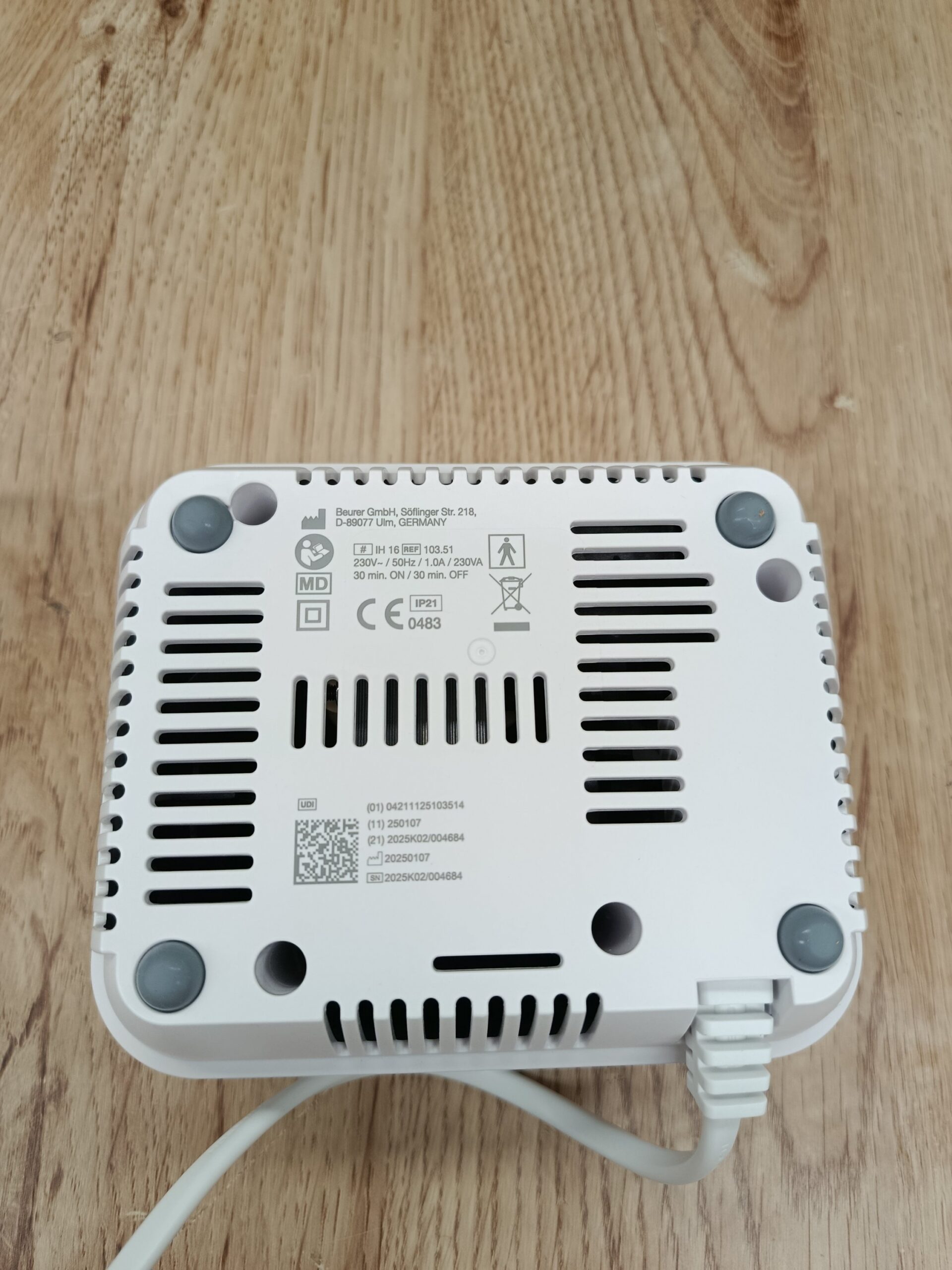 BEURER IH 16 INHALADOR DE AIRE COMPRIMIDO - Imagen 4