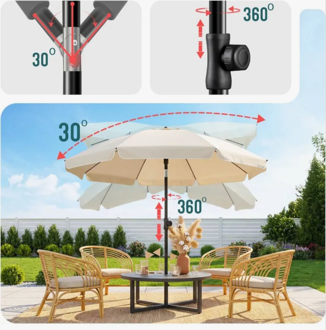 VOUNOT PARASOL DE JARDIN - Imagen 2