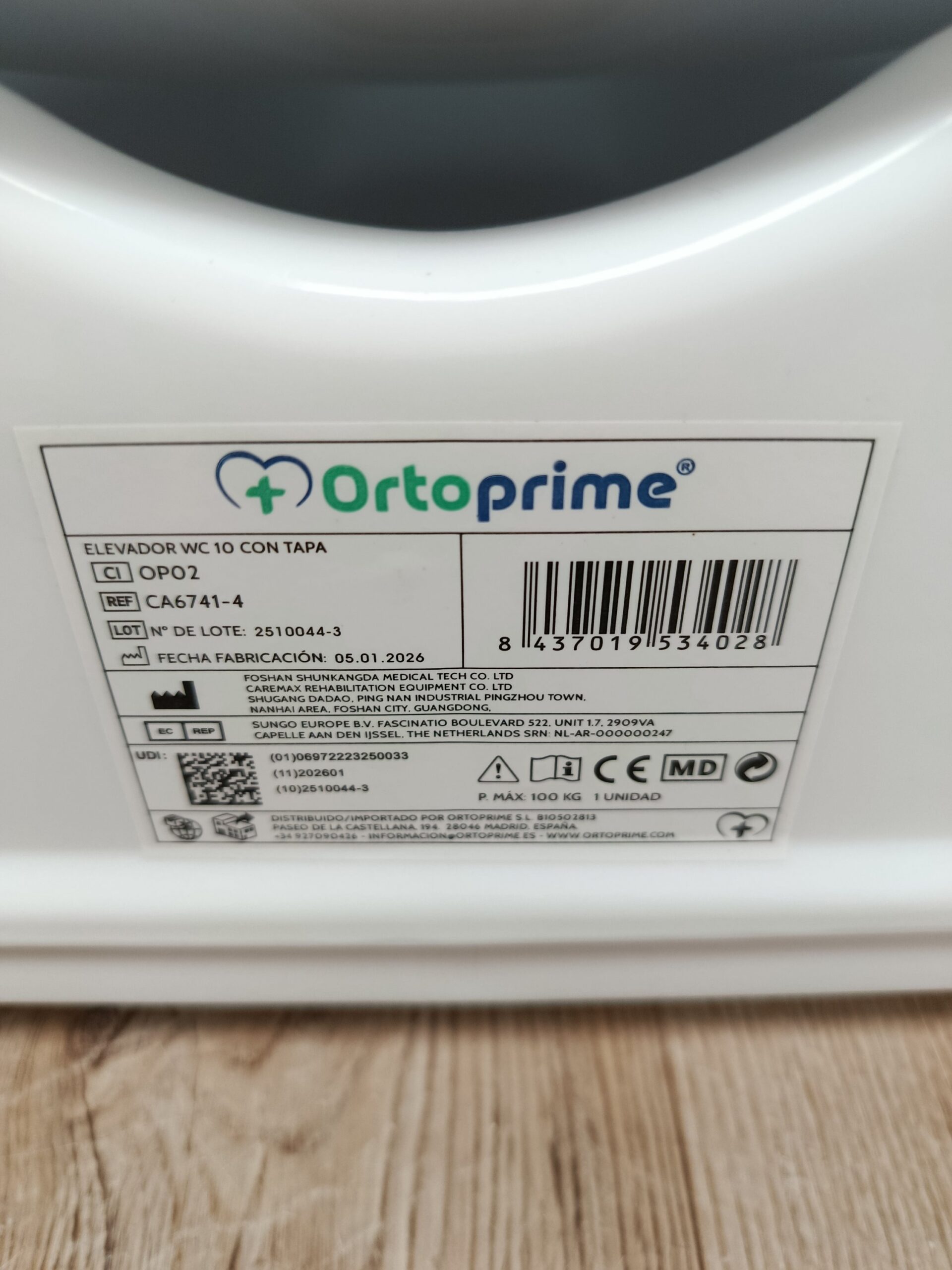 ORTO PRIME ASIENTO DE BAÑO - Imagen 4