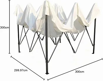 ALL SEASONS GAZEBOS CENADOR TONELLE PLIANTE - Imagen 2