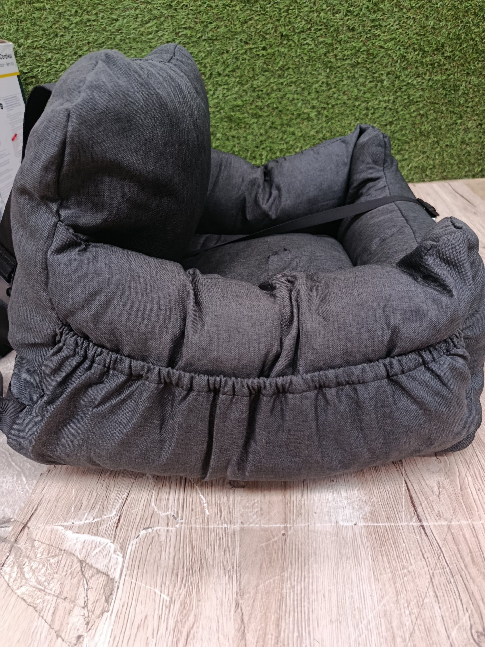 PETEPELAA ASIENTO PARA PERROS CON CINTURÓN DE SEGURIDAD - Imagen 5