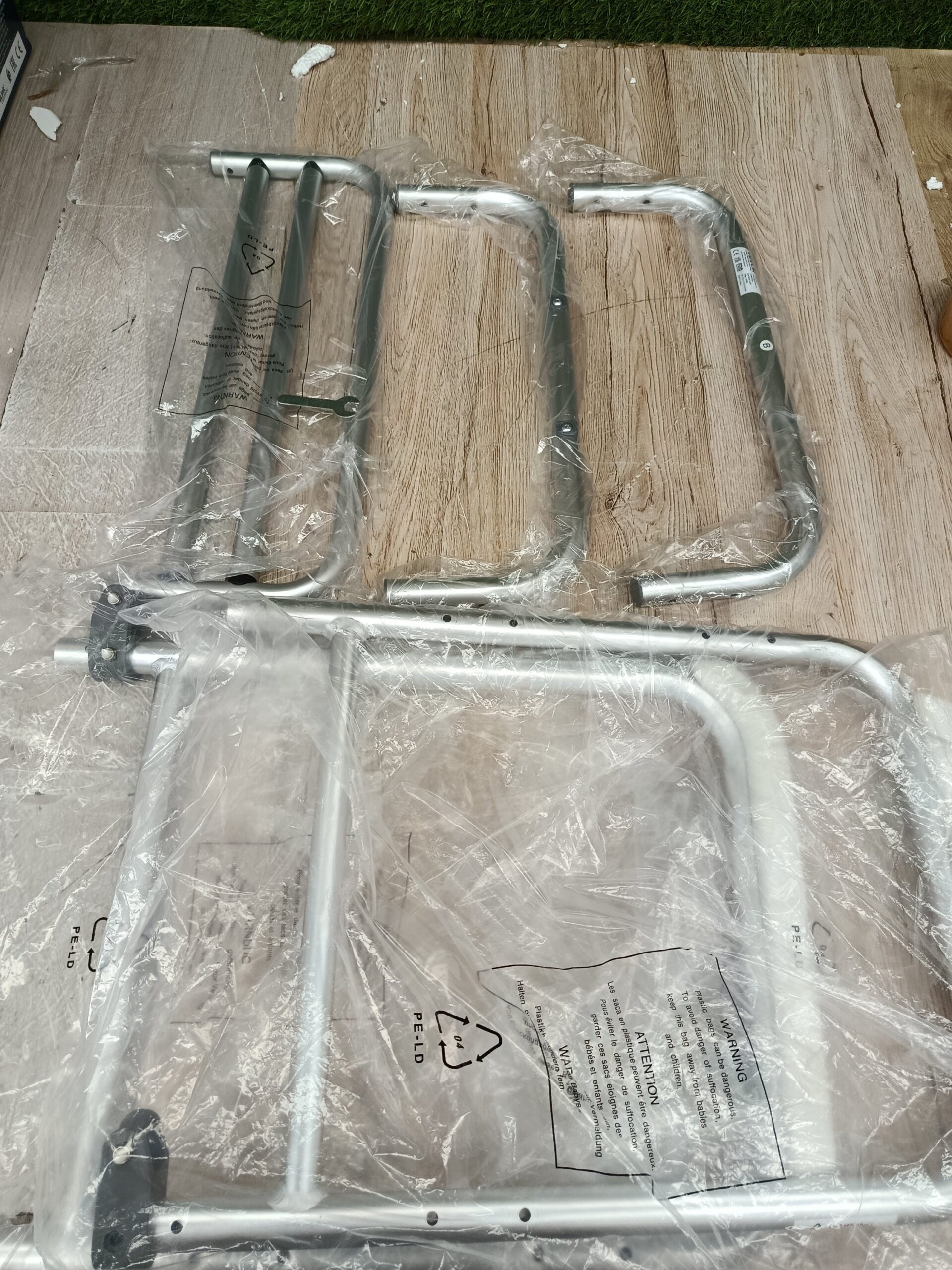 VEVOR SILLA DE BAÑO PORTÁTIL CON RUEDAS - Imagen 5