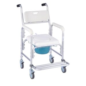 VEVOR SILLA DE BAÑO PORTÁTIL CON RUEDAS