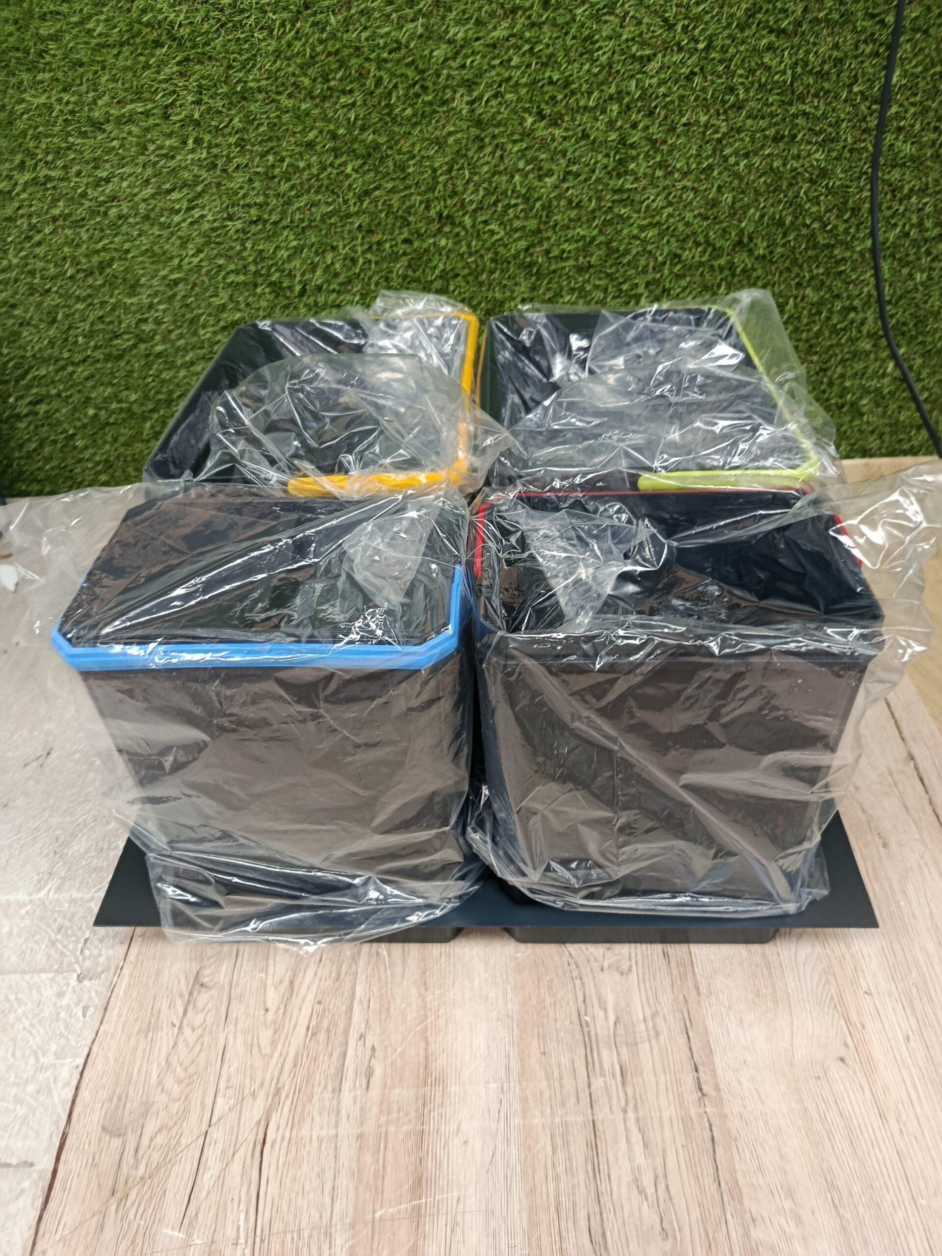 GTV JUEGO DE CUBOS DE BASURA AXISPACE PARA CAJONES Y ARMARIOS. - Imagen 3