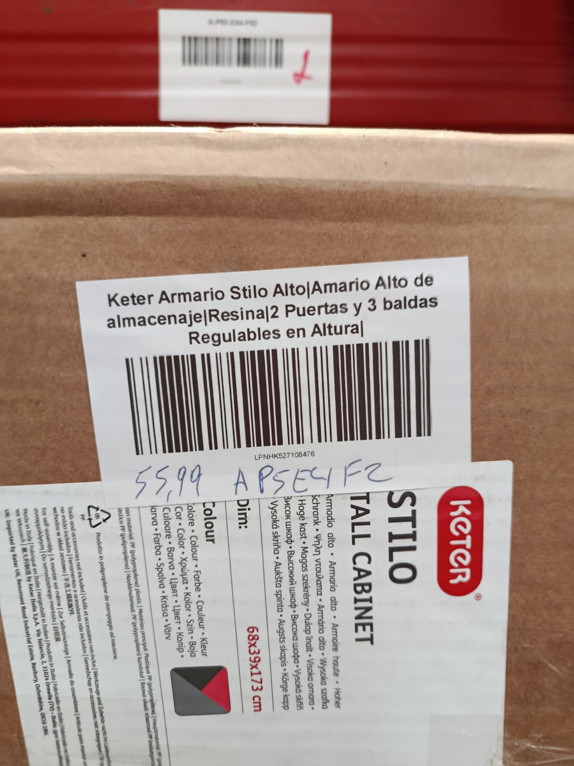 KETER ARMARIO ESTILO ARMARIO ALTO DE ALMACEN - Imagen 10