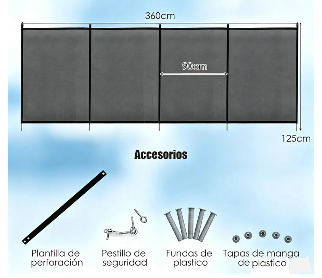 COSTWAY VALLA PARA PISCINA - Imagen 2