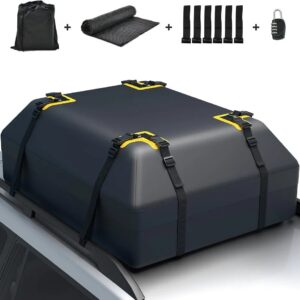 COSTWAY BG52234YE Cofre de techo para coche de 400L