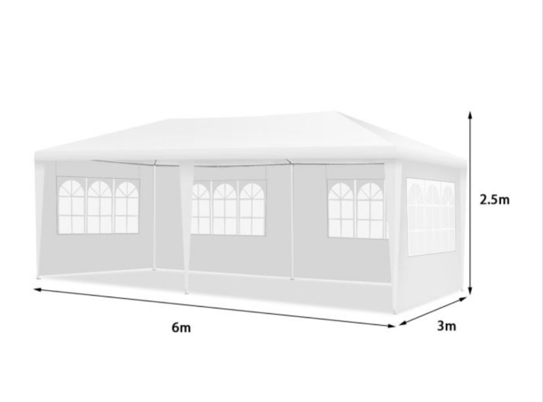COSTWAY OP3925WH Carpa de Exterior Entoldado - Imagen 2
