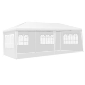 COSTWAY OP3925WH Carpa de Exterior Entoldado