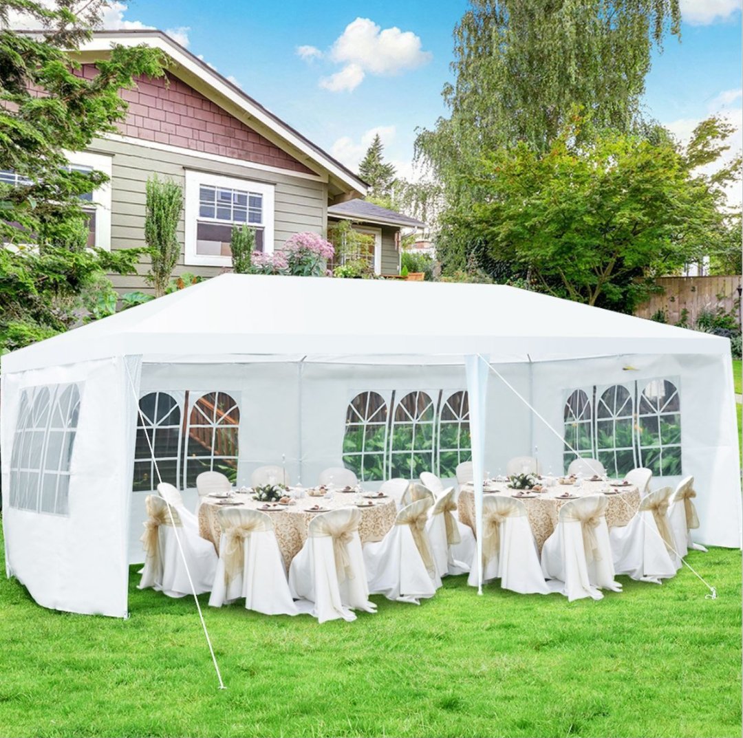 COSTWAY OP3925WH Carpa de Exterior Entoldado - Imagen 3