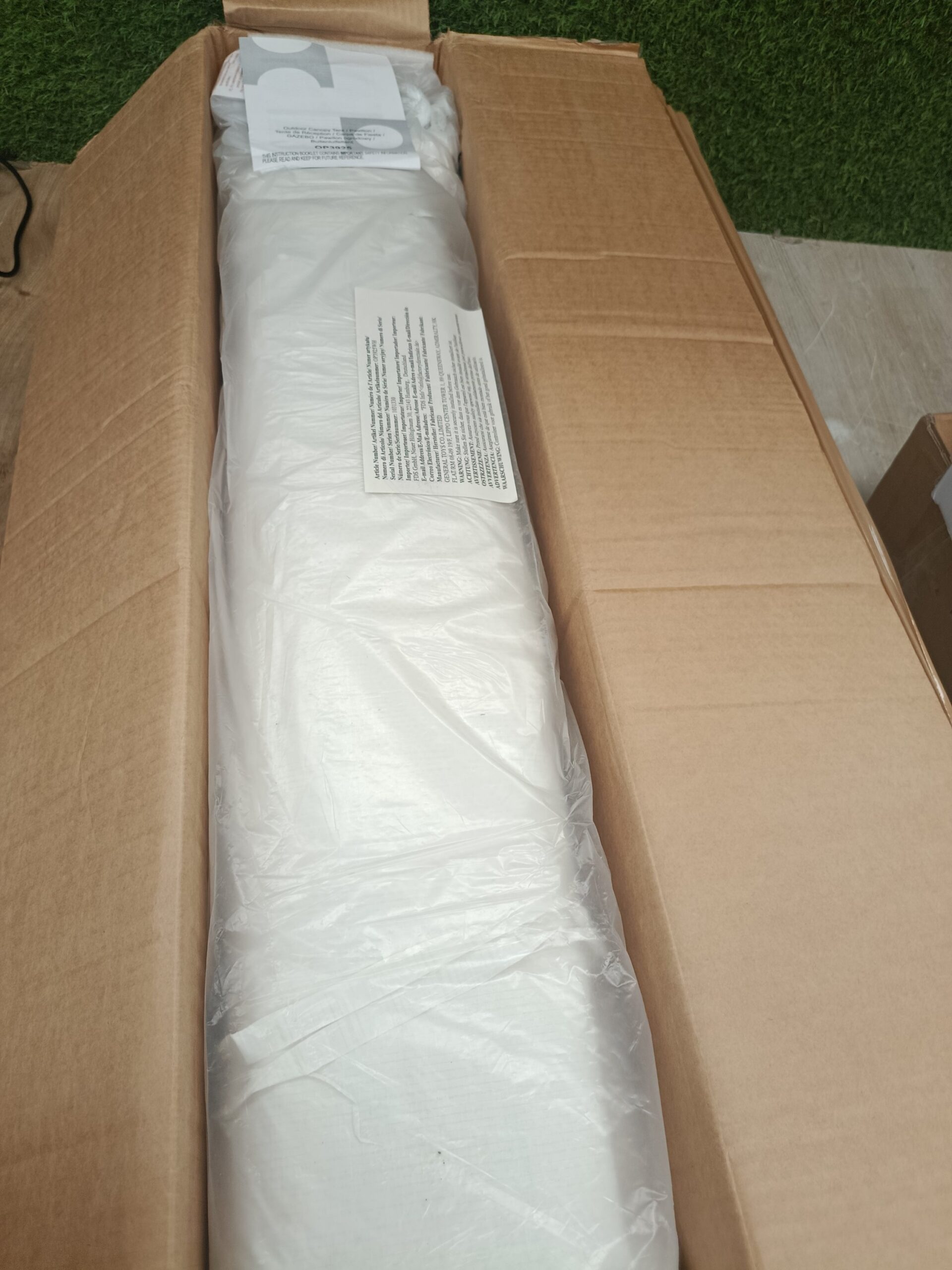 COSTWAY OP3925WH Carpa de Exterior Entoldado - Imagen 4