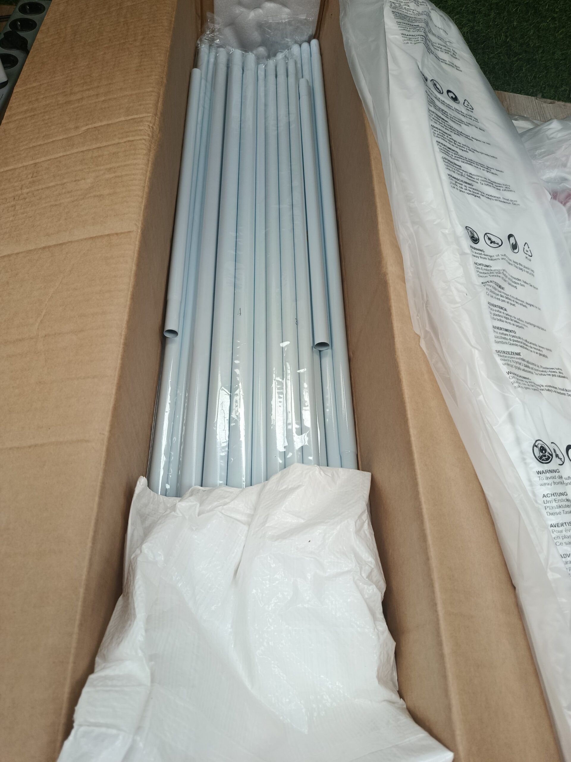 COSTWAY OP3925WH Carpa de Exterior Entoldado - Imagen 6