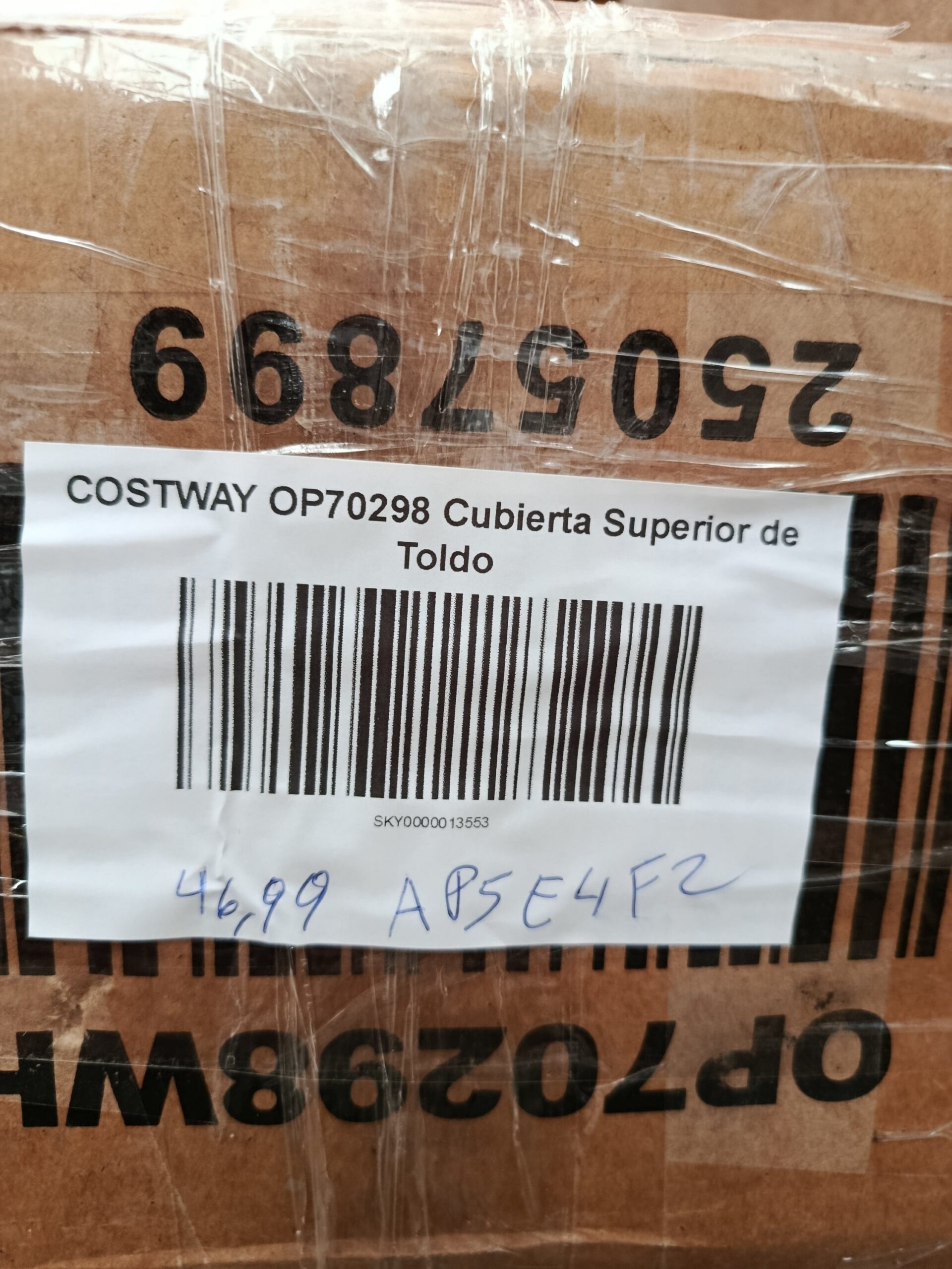 COSTWAY OP70298 Cubierta Superior de Toldo - Imagen 10