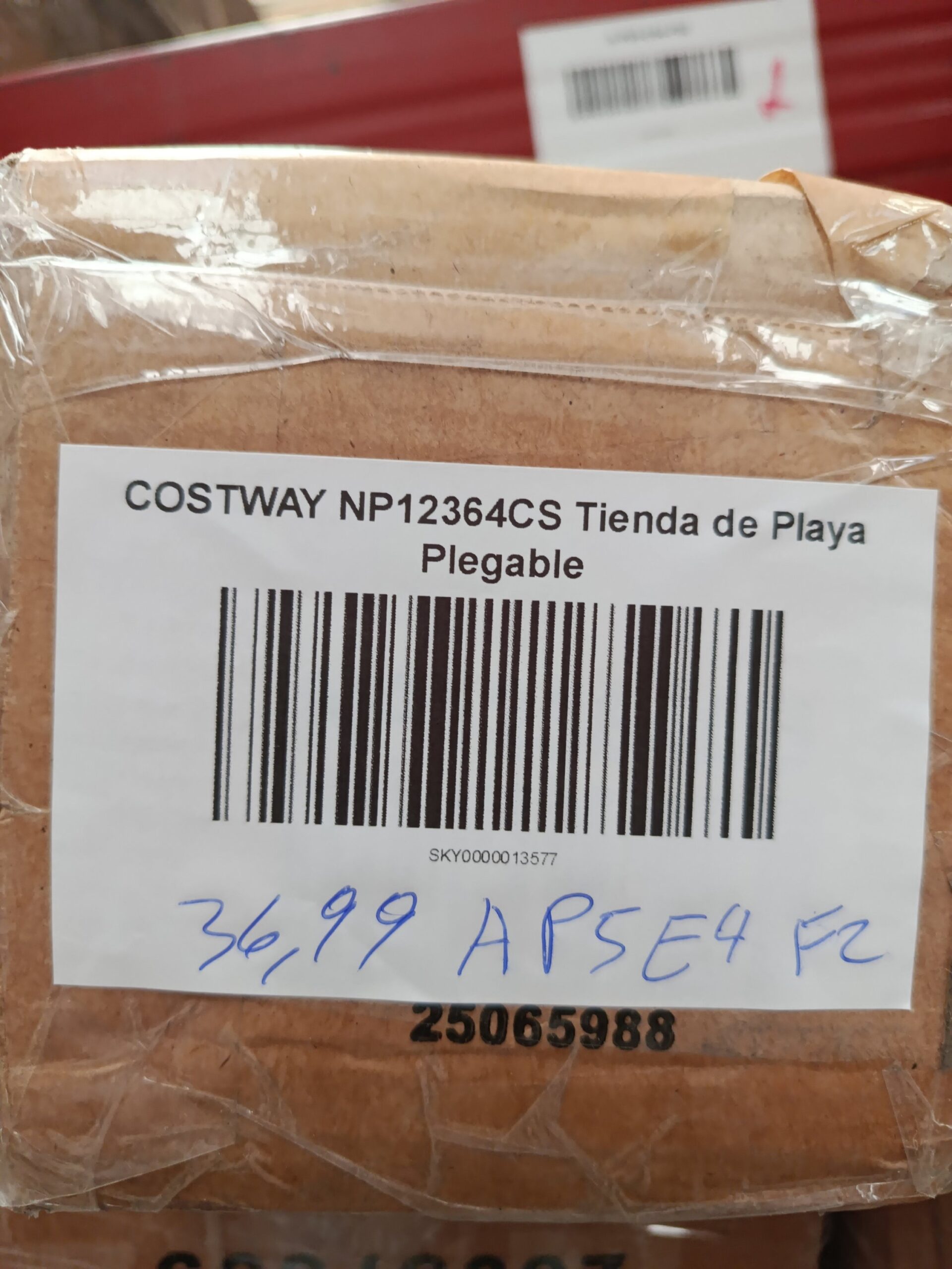 COSTWAY NP12364CS Tienda de Playa Plegable - Imagen 8