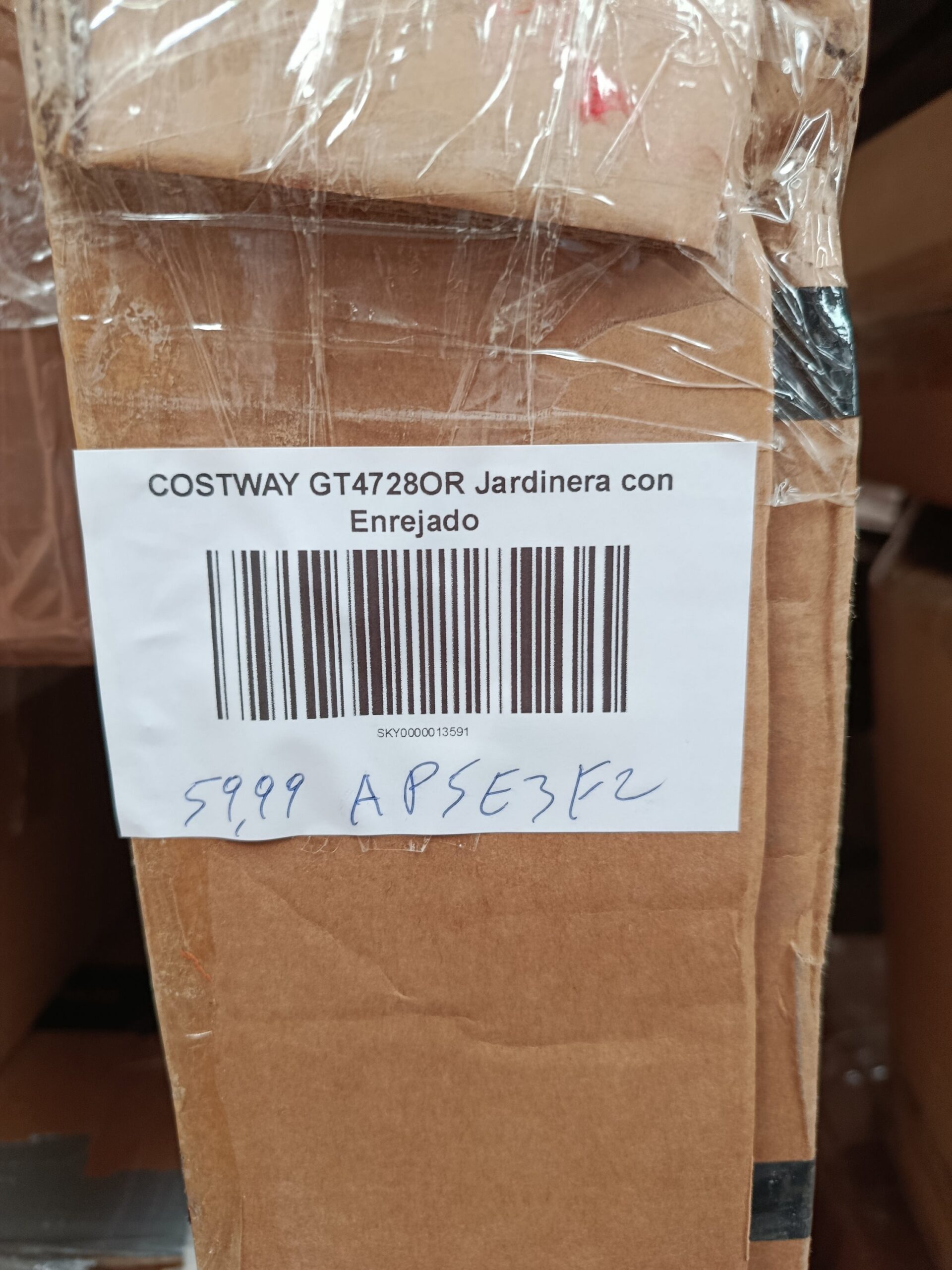 COSTWAY GT4728OR Jardinera con Enrejado. - Imagen 8
