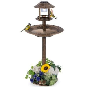 COSTWAY PZ10005GU Baño para Pájaros Giantex