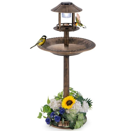 COSTWAY PZ10005GU Baño para Pájaros Giantex