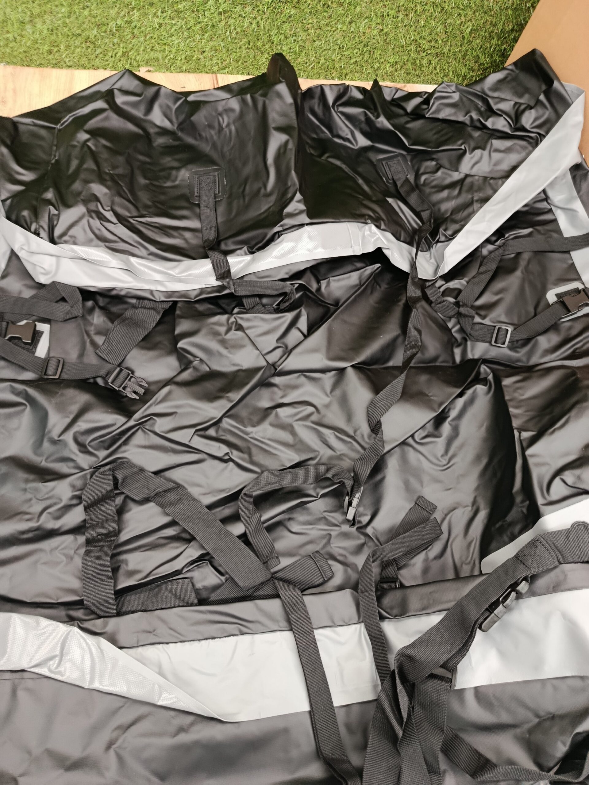 COSTWAY BG52234GR Bolsa Portaequipajes de Techo Impermeable - Imagen 5