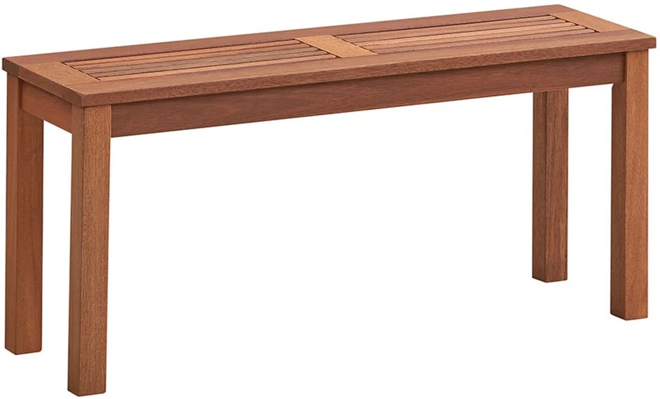COSTWAY NP13558CF-1 Bonlo Banco de Madera Para Exteriores.