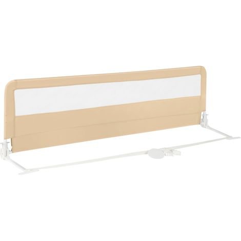 COSTWAY BS10045MS Barandilla de Cama Plegable Con Correas de Seguridad