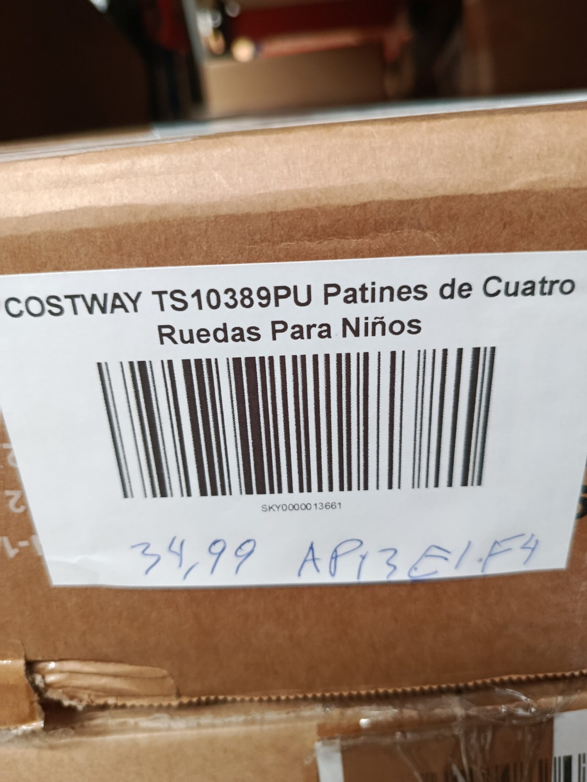 COSTWAY TS10389PU Patines de Cuatro Ruedas Para Niños - Imagen 7