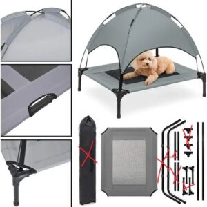 COSTWAY 10136GR Cama Elevada Para Perros