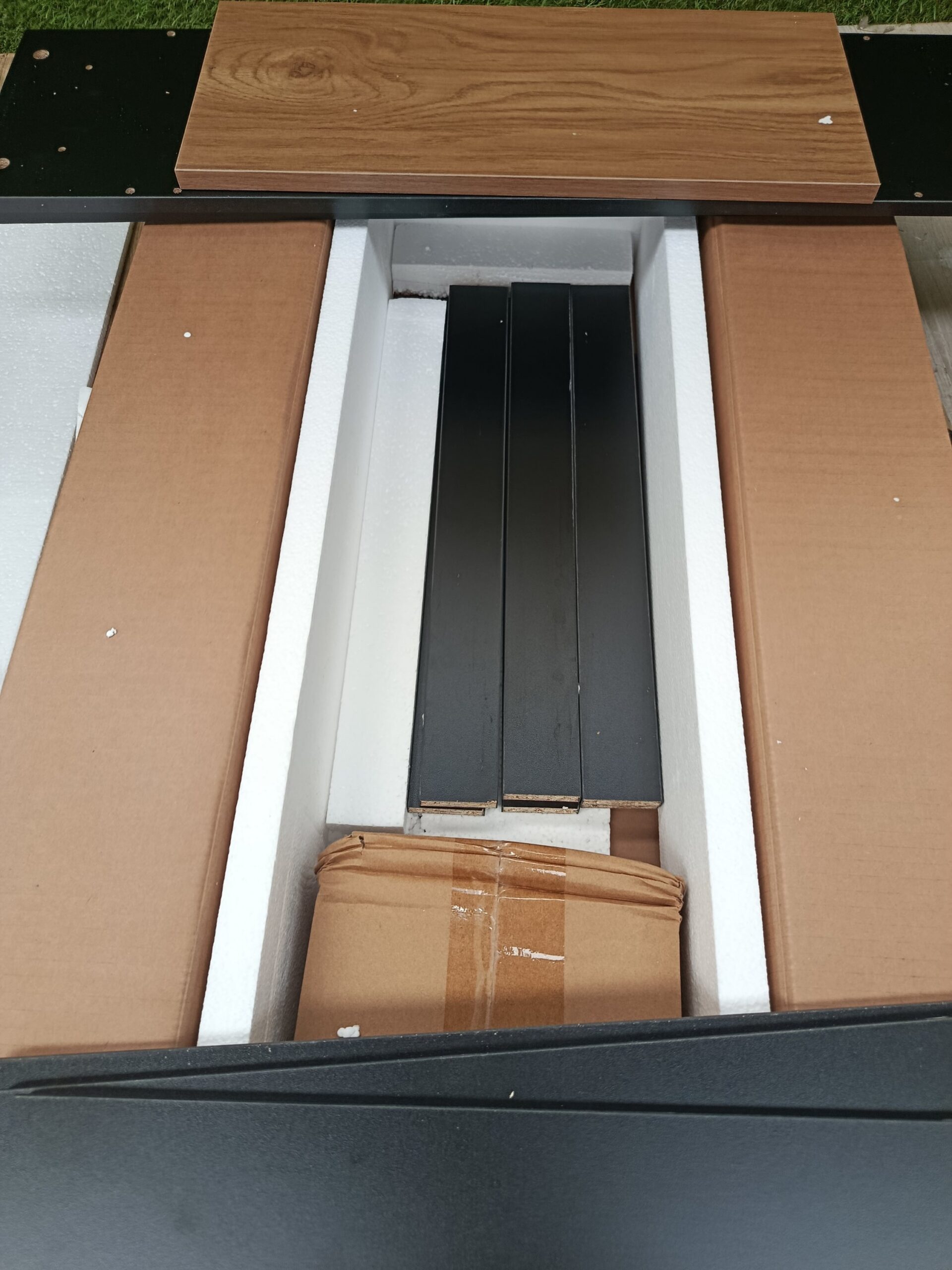 COSTWAY JV11646DK Carrito de Cocina Estrecho 4 Estantes - Imagen 4