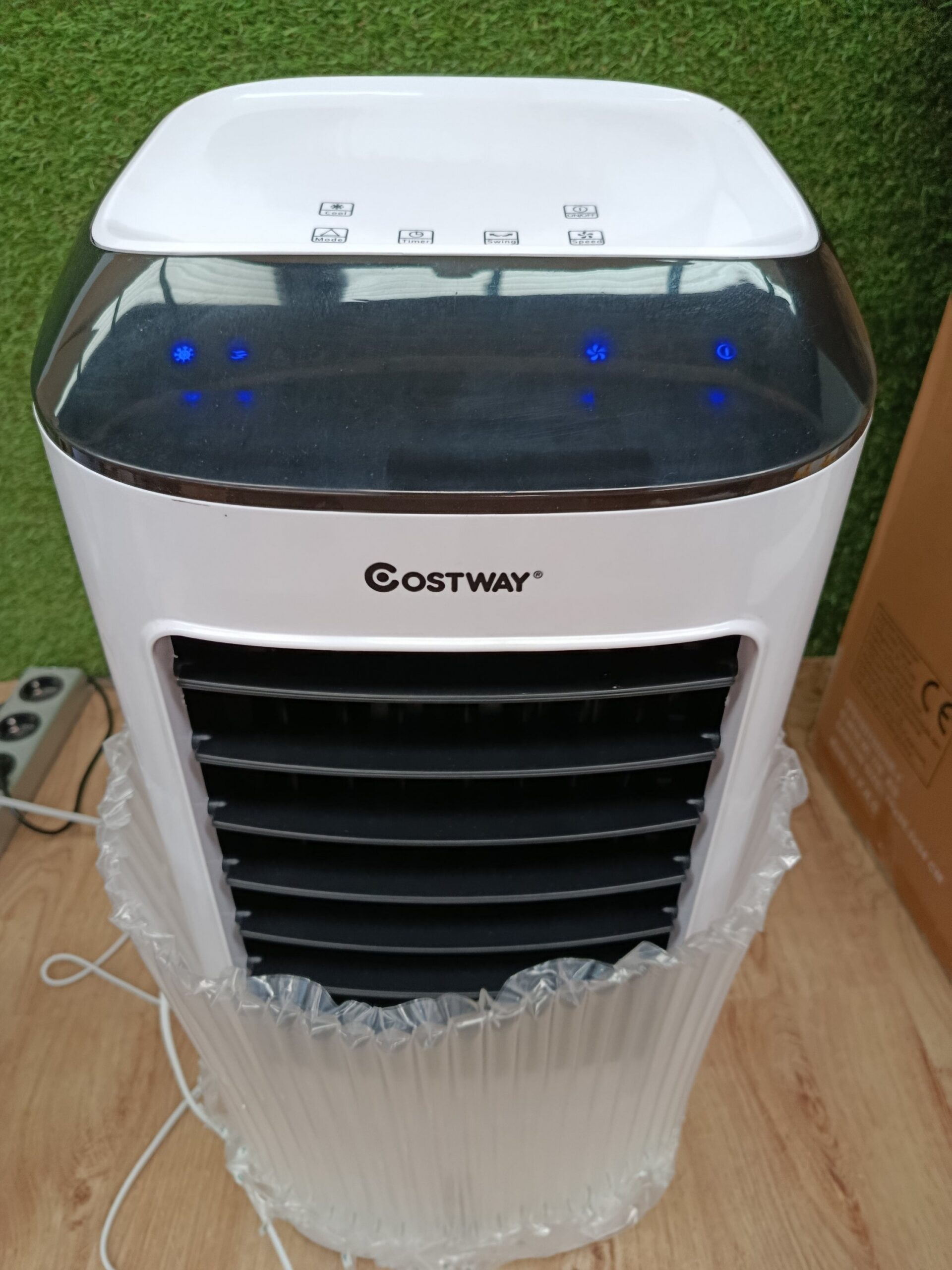 COSTWAY ES10334DE-WH Ventilador Enfriador de Aire Portatil 4 en 1 - Imagen 4