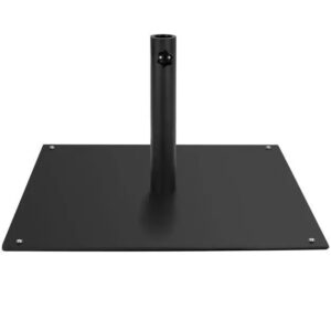 COSTWAY NP10529DK Base cuadrada para sombrilla de patio de 16kg