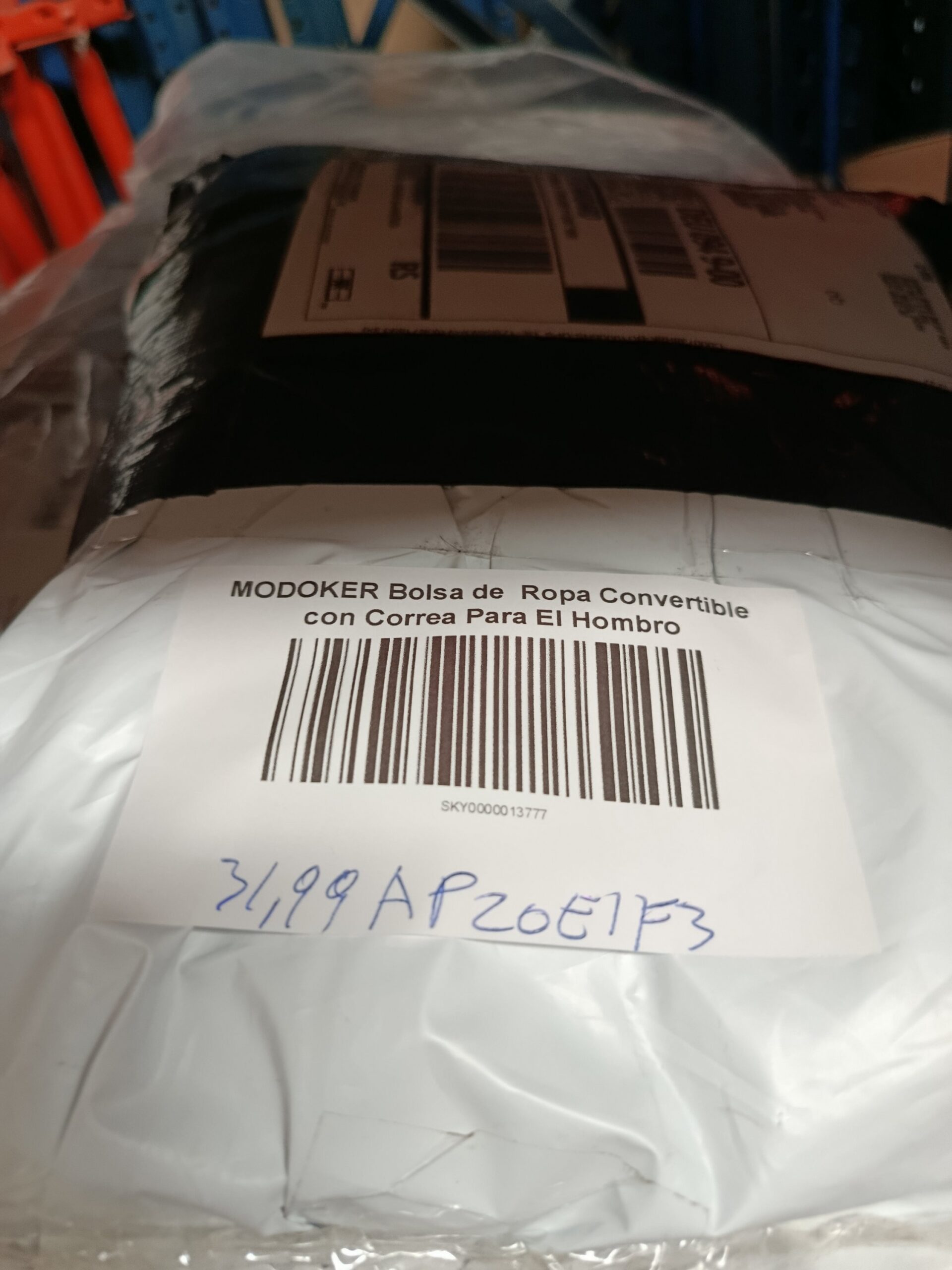 MODOKER Bolsa de ropa convertible con correa para el hombro - Imagen 6