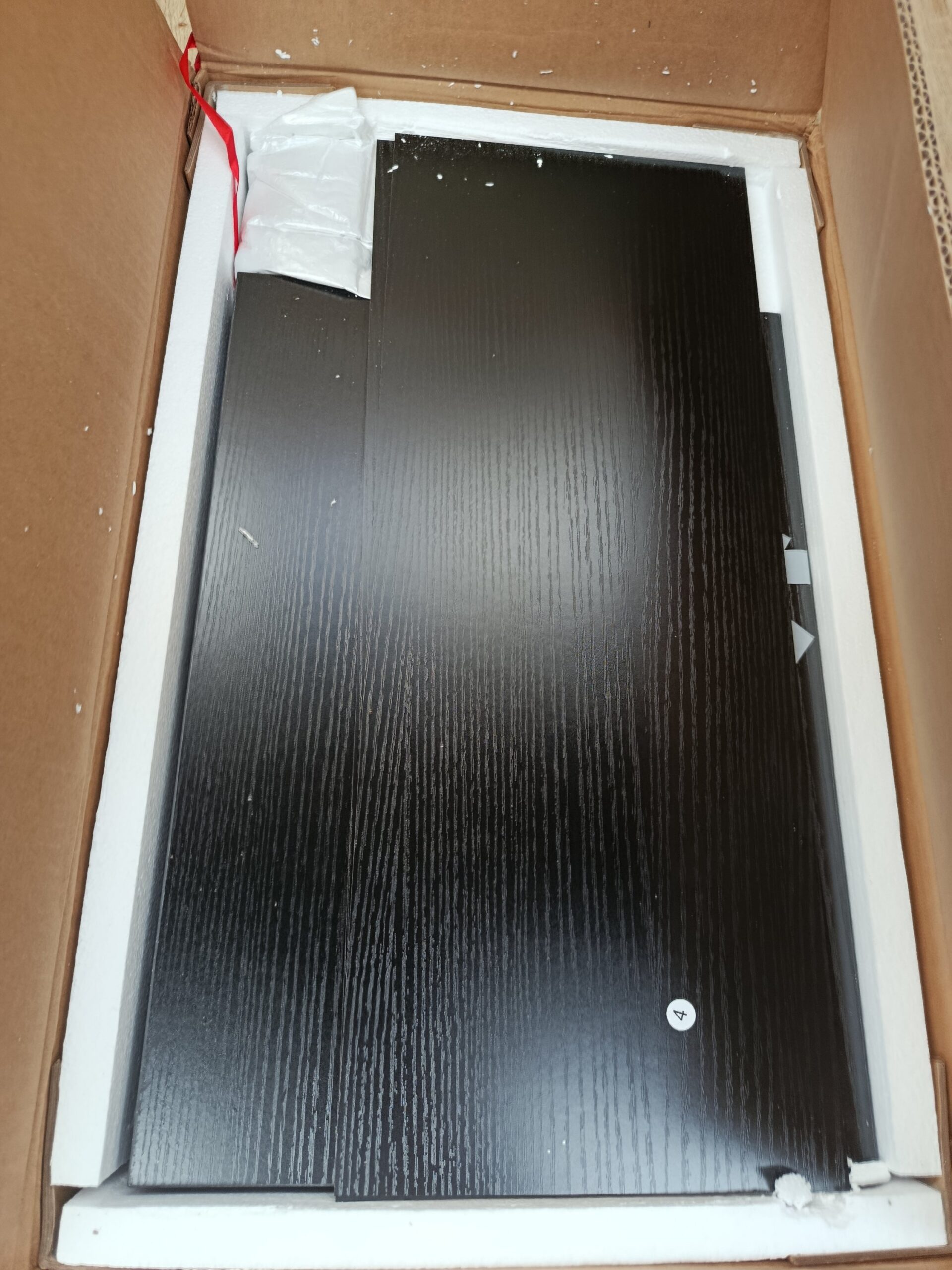 COSTWAY CB11045DK Libreria Abierta de Madera de 2 Niveles - Imagen 4