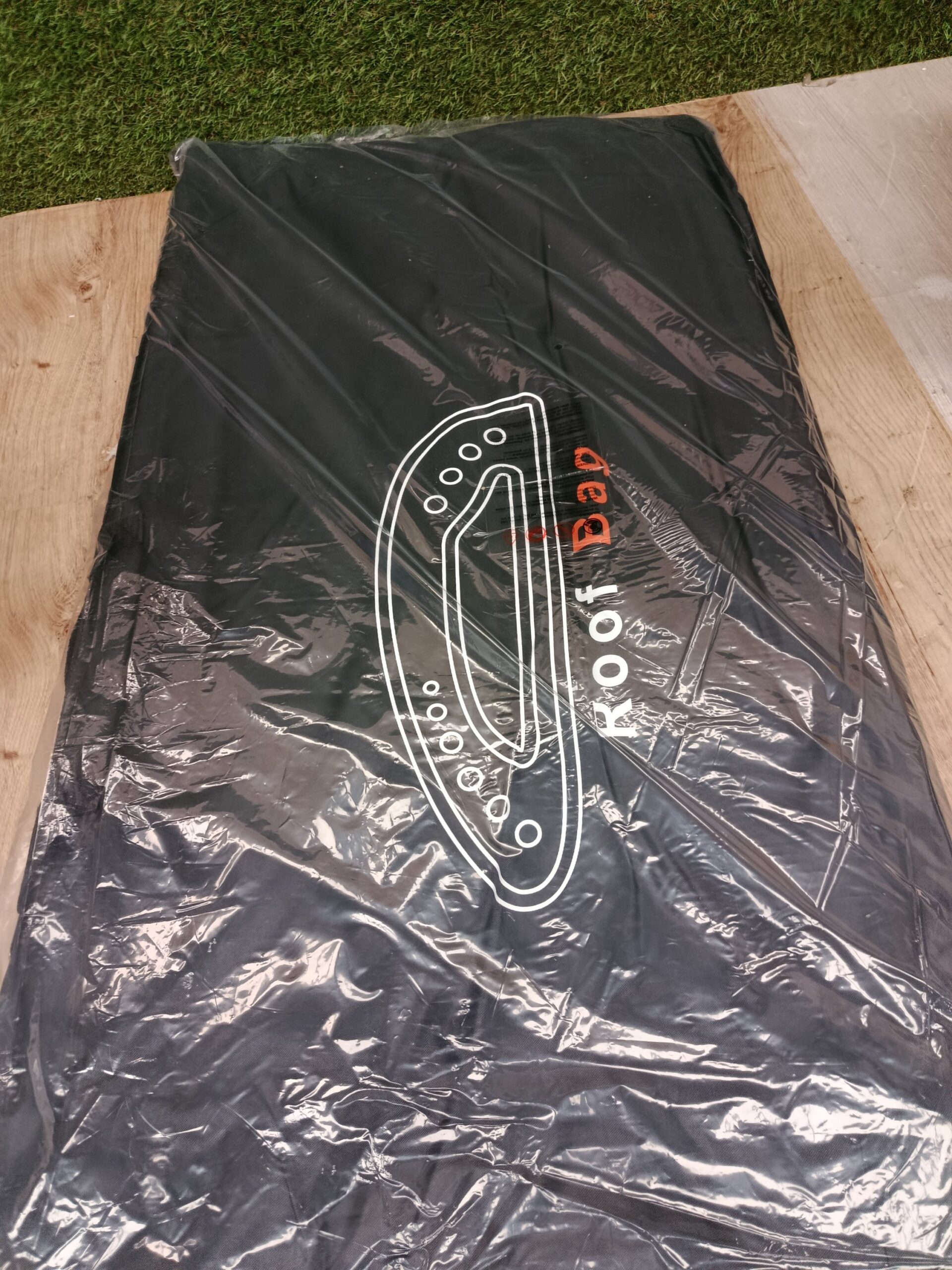 COSTWAY AT5222BK Bolsa de techo de portaequipajes impermeable con correas - Imagen 3