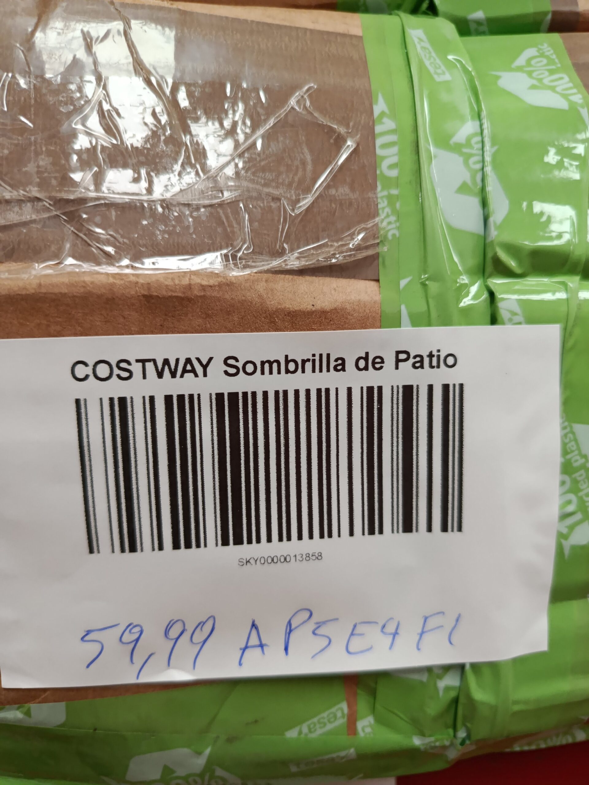 COSTWAY Sombrilla de Patio - Imagen 7