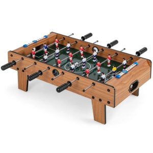 COSTWAY UY10044BN Mesa de fútbol para diversión familiar y desarrollo de habilidades