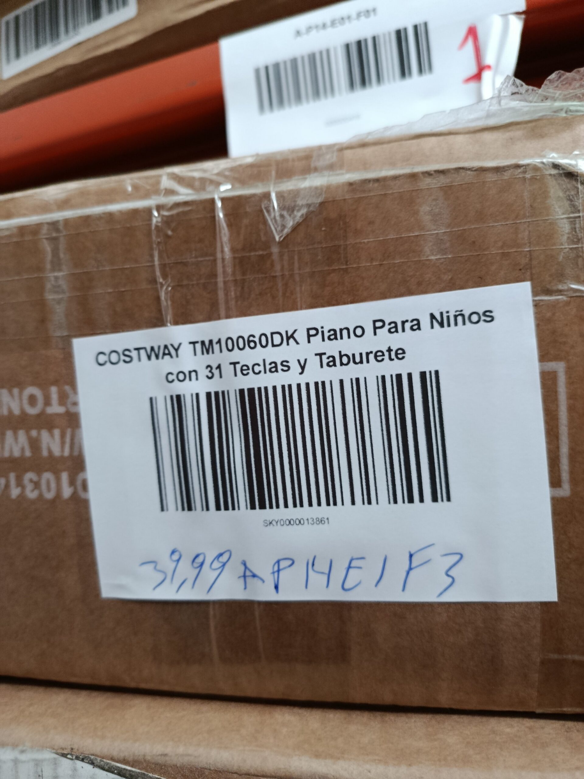 COSTWAY TM10060DK Piano para niños con 31 teclas y taburete - Imagen 8