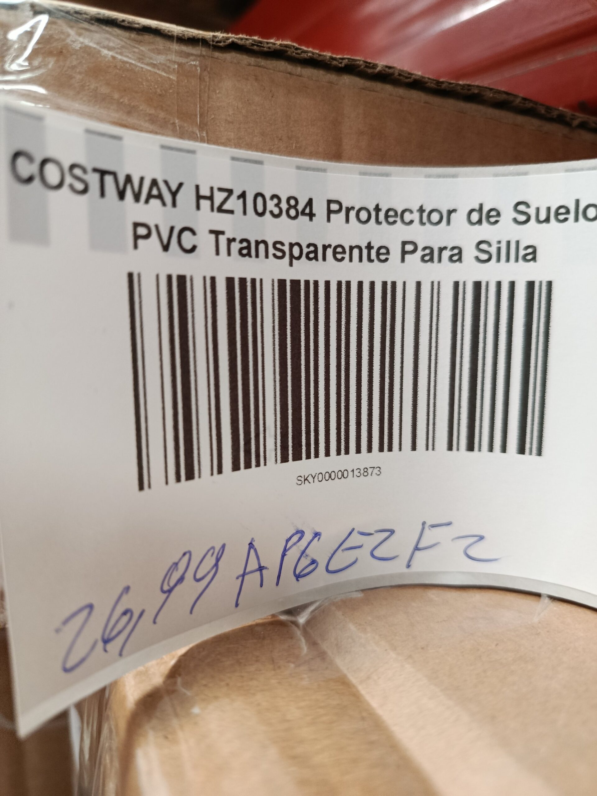 COSTWAY HZ10384 Protector de suelo de PVC transparente para silla de oficina - Imagen 6