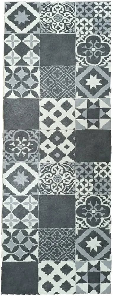 Alfombra Vinílica Antideslizante con Reverso PVC Amadora 60 x 80 cm